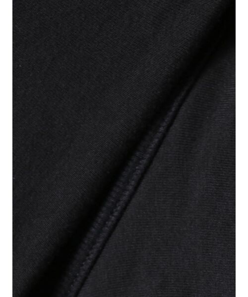 GYDA(ジェイダ)の「Hoodieドッキングノースリスウェットスカートライクミニワンピース(ワンピース・レディース・ブラック/グレー・FREE)」の4枚目の写真
