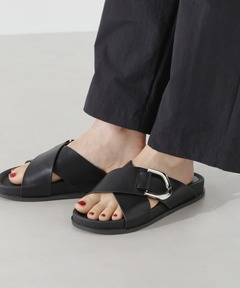 PADRONE/パドローネ】別注 BELT SANDAL /レザーベルトサンダル /フス