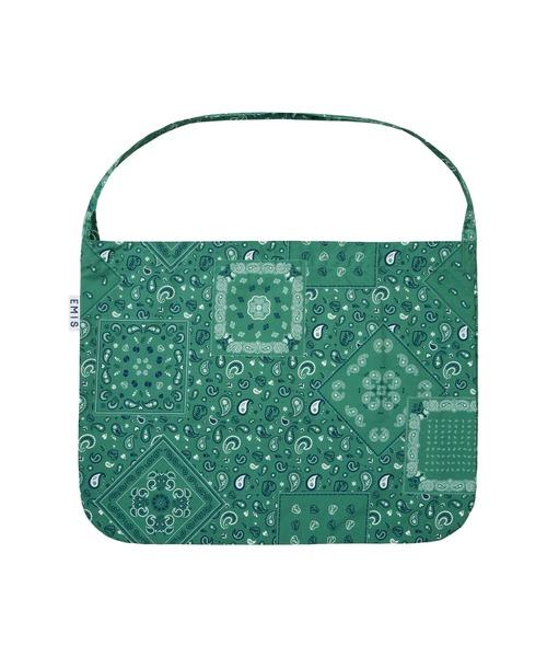 EMIS(イミス)の「EMIS LOGO PAISLEY ECO BAG(ショルダーバッグ・レディース・ホワイト/ネイビー/グリーン/レッド・FREE)」の22枚目の写真