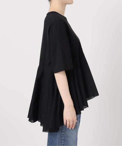 Spick & Span(スピックアンドスパン)の「《一部店舗+WEB限定 / 追加》AAYUSHI / アユーシ ペプラムラッフルTシャツ(Tシャツ/カットソー・レディース・ブラック/ホワイト・FREE)」の20枚目の写真