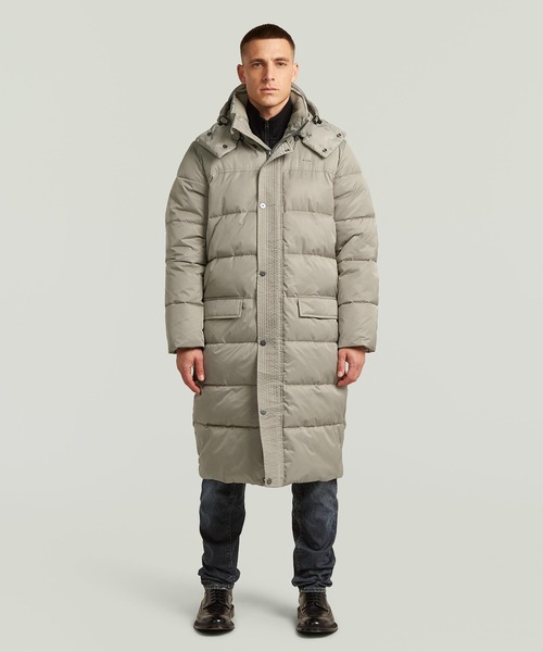 Element Padded Hooded Long Parka/撥水中綿フーデッドロング 