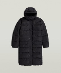 G-STAR | Element Padded Hooded Long Parka/撥水中綿フーデッドロングジャケット(ダウンジャケット/コート)