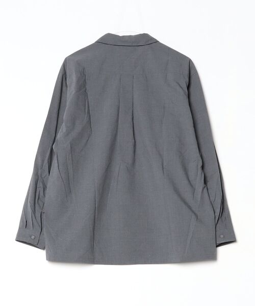 fridge（フリッジ）の「【White Mountaineering】ホワイトマウンテニアリング WIDE GUSSET SLEEVE PULLOVER SHIRT（シャツ/ブラウス・メンズ・グレー・0）」の2枚目の写真