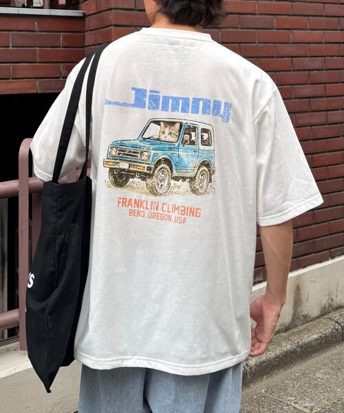 FC×ジムニー】CATグラフィックTee（Tシャツ/カットソー）｜Franklin