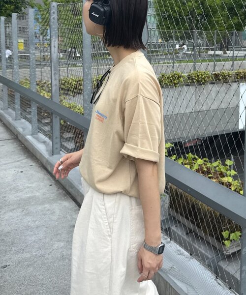Franklin Climbing(フランクリンクライミング)の「【Franklin Climbing×JIMNY】CATグラフィックTee(Tシャツ/カットソー・メンズ・ホワイト/ブラック/ベージュ・MEDIUM/LARGE)」の15枚目の写真