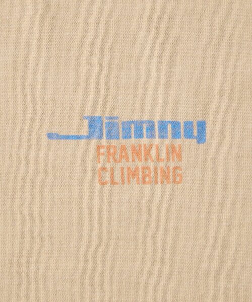 Franklin Climbing(フランクリンクライミング)の「【Franklin Climbing×JIMNY】CATグラフィックTee(Tシャツ/カットソー・メンズ・ホワイト/ブラック/ベージュ・MEDIUM/LARGE)」の6枚目の写真