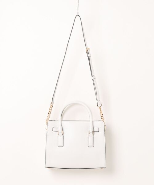 MICHAEL KORS(マイケルコース)の「HAMILTON MODERNE レザー クロスボディバッグ スモール(ハンドバッグ・レディース・ホワイト系・FREE)」の5枚目の写真