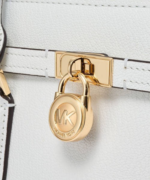 MICHAEL KORS(マイケルコース)の「HAMILTON MODERNE レザー クロスボディバッグ スモール(ハンドバッグ・レディース・ホワイト系・FREE)」の7枚目の写真