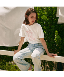 [2カラー] カウボーイキャット 半袖Tシャツ