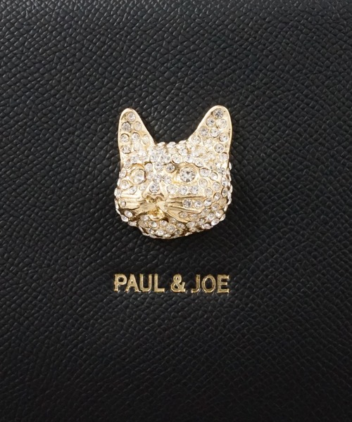 PAUL & JOE ACCESSOIRES(ポールアンドジョーアクセソワ)の「PAUL & JOE ACCESSOIRES (ポール&ジョーアクセソワ)トートバッグ A4対応 PJA-B1465 CAT BIJOU(トートバッグ・レディース・キャメル/ブラック/ピンク・FREE)」の11枚目の写真