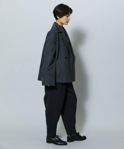 MOGA（モガ）の「トリプルオーガンバレルパンツ（その他パンツ・レディース・ブラック/オフホワイト・2/3）」の9枚目の写真