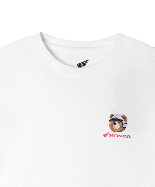 PHYPS MOTORCYCLE(フィップスモーターサイクル)の「Kids Giorno Bear Face Short Sleeve White(Tシャツ/カットソー・メンズ・その他・140/130)」の3枚目の写真