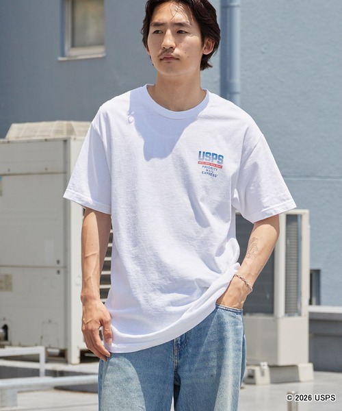 GOOD ROCK SPEED/グッドロックスピード USPS メンズ クルーネック半袖T