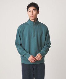 【別注】<Champion>ハーフジップ 長袖 スウェット