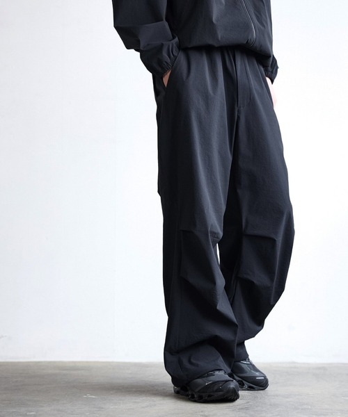 GOLDWIN（ゴールドウィン）の「Goldwin / ゴールドウィン：別注 KODENSHI Stretch Weave Pants：ONLYARK-3-2601[PIE]（その他パンツ・メンズ・グレー系その他/ブラック・2/3/1/4）」の2枚目の写真