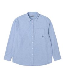 ADHOC（アドホック）の「男性ベーシックオックスフォードシャツ (SKY BLUE) (HA2LS90-41)（シャツ/ブラウス）」