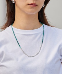 SunKu | SunKu/サンク Red Vintage Beads/Turquoise & Silver Peace Hook Necklace レッド ヴィンテージ ビーズ / ターコイズ シルバー ピース フック ネックレス メンズ レディース 2026年 夏 夏服(ネックレス)