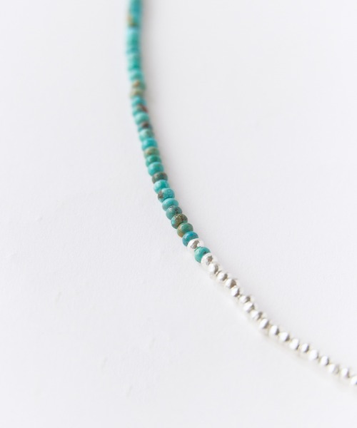 SunKu(サンク)の「SunKu/サンク Red Vintage Beads/Turquoise & Silver Peace Hook Necklace レッド ヴィンテージ ビーズ / ターコイズ シルバー ピース フック ネックレス メンズ レディース 2026年 夏 夏服(ネックレス・メンズ・レッド/ターコイズブルー・FREE)」の17枚目の写真
