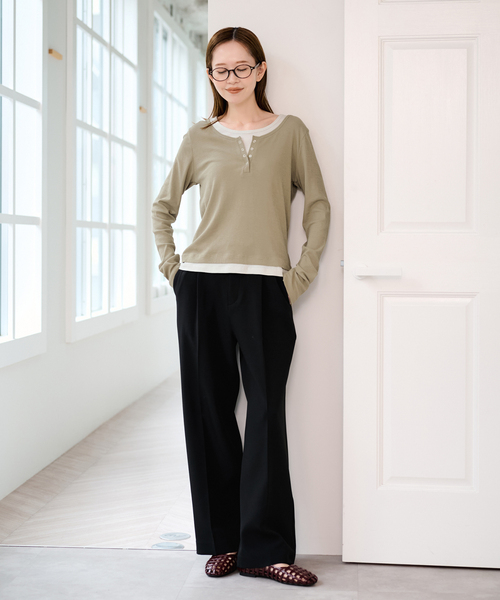 U by SPICK&SPAN(ユーバイスピックアンドスパン)の「KOMOREBI MUSEUM /コモレビミュージアム メッシュフラットシューズ(その他シューズ・レディース・ボルドー・25cm/24cm/23cm)」の6枚目の写真