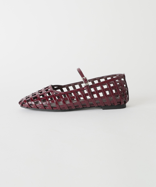 U by SPICK&SPAN(ユーバイスピックアンドスパン)の「KOMOREBI MUSEUM /コモレビミュージアム メッシュフラットシューズ(その他シューズ・レディース・ボルドー・25cm/24cm/23cm)」の10枚目の写真