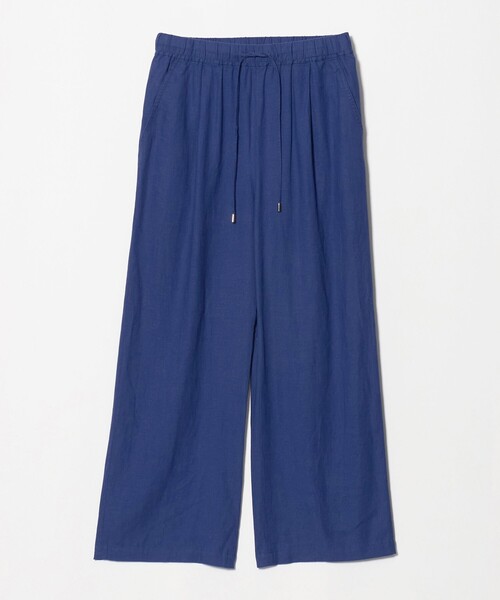 green label relaxing（グリーンレーベルリラクシング）の「［size SHORT/TALLあり］BREEZE LINEN ブリーズリネン ワイド パンツ 3（その他パンツ・レディース・ブラック/ロイヤルブルー・34/36/40/TALL/SHORT/44/42/38）」の13枚目の写真