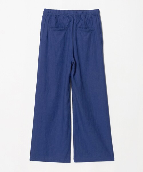 green label relaxing（グリーンレーベルリラクシング）の「［size SHORT/TALLあり］BREEZE LINEN ブリーズリネン ワイド パンツ 3（その他パンツ・レディース・ブラック/ロイヤルブルー・34/36/40/TALL/SHORT/44/42/38）」の14枚目の写真