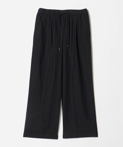 green label relaxing（グリーンレーベルリラクシング）の「［size SHORT/TALLあり］BREEZE LINEN ブリーズリネン ワイド パンツ 3（その他パンツ・レディース・ブラック/ロイヤルブルー・34/36/40/TALL/SHORT/44/42/38）」の21枚目の写真