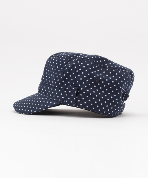Lee（リー）の「【Lee】ドットワークキャップ（キャップ・キッズ・ネイビー/ブラック・54/50）」の3枚目の写真