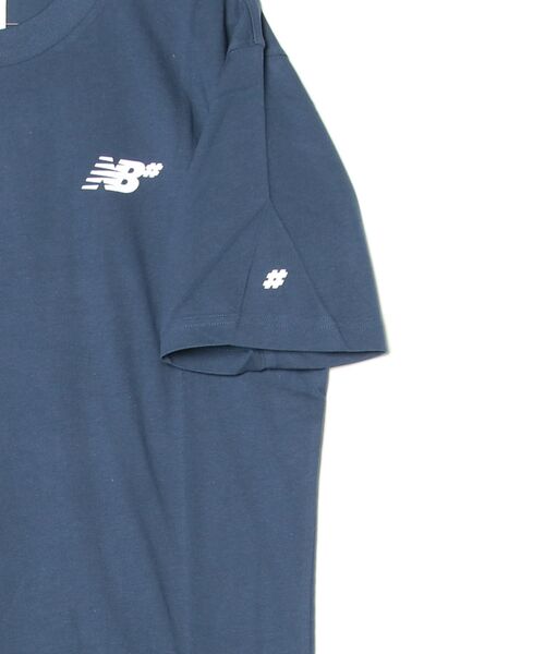 NEW BALANCE(ニューバランス)の「Numeric Small ロゴ T-Shirt(Tシャツ/カットソー・メンズ・ネイビー/ヘザーグレー・XX-LARGE/X-LARGE/LARGE/MEDIUM/SMALL)」の11枚目の写真
