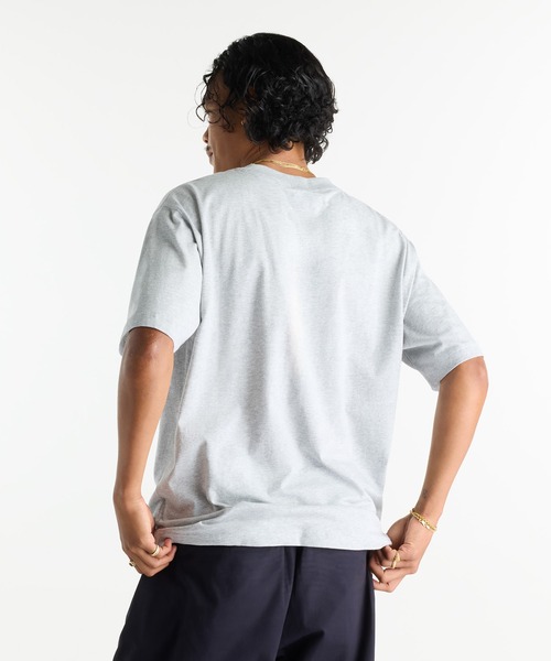 NEW BALANCE(ニューバランス)の「Numeric Small ロゴ T-Shirt(Tシャツ/カットソー・メンズ・ネイビー/ヘザーグレー・XX-LARGE/X-LARGE/LARGE/MEDIUM/SMALL)」の12枚目の写真