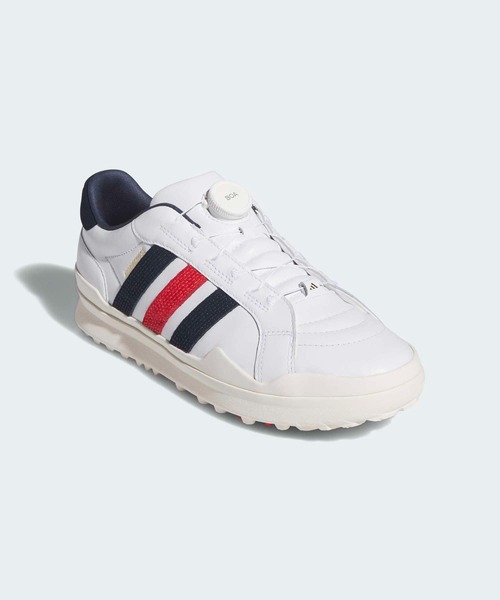 adidas(アディダス)の「【ゴルフ】レトロクロス グリップモア ボア スパイクレス / RETROCROSS GRIPMORE BOA SPIKELESS【adidas Golf/アディダスゴルフ】(スニーカー・メンズ・ホワイト・24.5cm/25.5cm/26.5cm/27.5cm/28.5cm/25.0cm/26.0cm/27.0cm/28.0cm/29.0cm)」の4枚目の写真