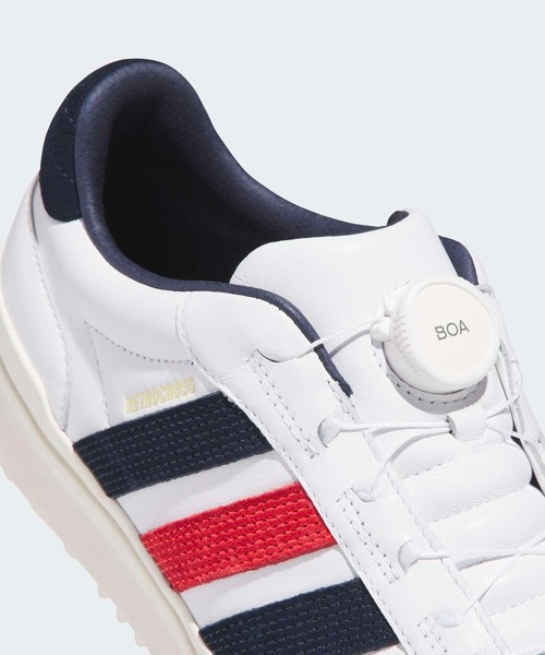 adidas(アディダス)の「【ゴルフ】レトロクロス グリップモア ボア スパイクレス / RETROCROSS GRIPMORE BOA SPIKELESS【adidas Golf/アディダスゴルフ】(スニーカー・メンズ・ホワイト・24.5cm/25.5cm/26.5cm/27.5cm/28.5cm/25.0cm/26.0cm/27.0cm/28.0cm/29.0cm)」の7枚目の写真