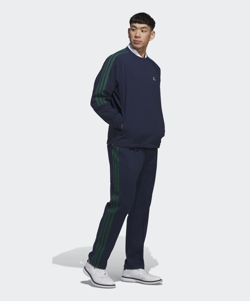 adidas（アディダス）の「スリーストライプス 撥水 プルオーバー【adidas Golf/アディダスゴルフ】（ブルゾン・メンズ・ネイビー・XX-LARGE/LARGE/MEDIUM/SMALL/X-LARGE）」の5枚目の写真