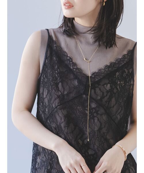 norme(ノーム)の「norme/ノーム lattice necklace(ゴールド)(ネックレス・レディース・ゴールド・FREE)」の4枚目の写真