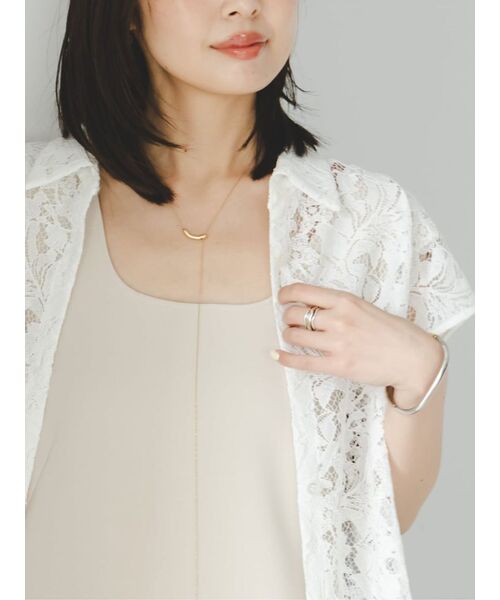 norme(ノーム)の「norme/ノーム lattice necklace(ゴールド)(ネックレス・レディース・ゴールド・FREE)」の7枚目の写真