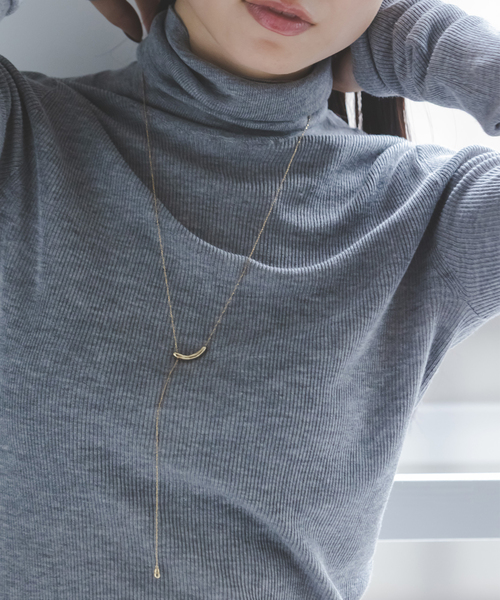 norme(ノーム)の「norme/ノーム lattice necklace(ゴールド)(ネックレス・レディース・ゴールド・FREE)」の8枚目の写真