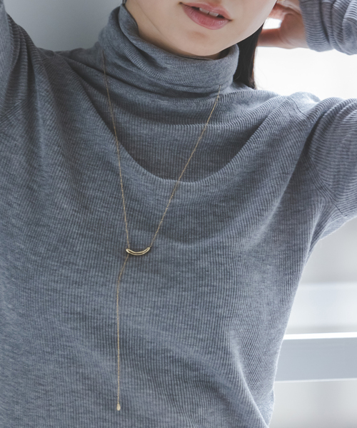 norme(ノーム)の「norme/ノーム lattice necklace(ゴールド)(ネックレス・レディース・ゴールド・FREE)」の9枚目の写真