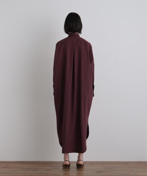 LE PHIL(ルフィル)の「◆SOLOTEXブロードシャツブラウス(シャツワンピース・レディース・ブラウン系その他3/ブラック・F)」の11枚目の写真