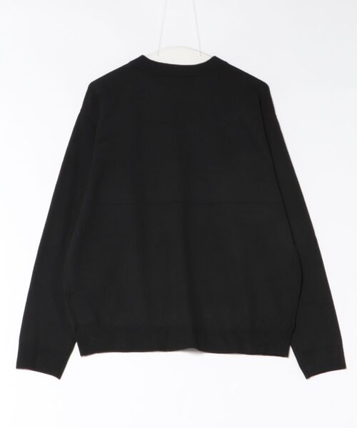 coca（coca）（コカ）の「クルーネックロゴニットトップス（ニット/セーター・メンズ・ブラック/ライトグレー・L/M/XL）」の17枚目の写真