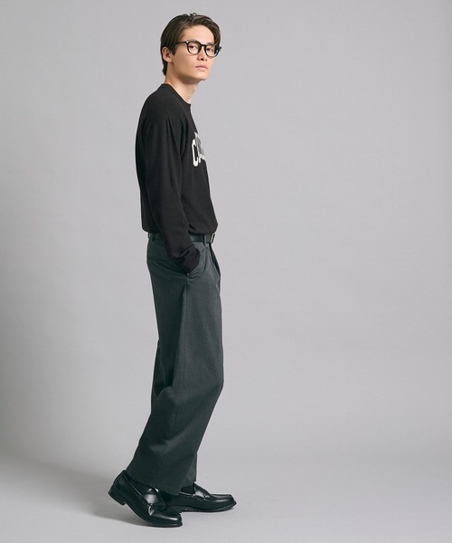coca（coca）（コカ）の「クルーネックロゴニットトップス（ニット/セーター・メンズ・ブラック/ライトグレー・L/M/XL）」の7枚目の写真