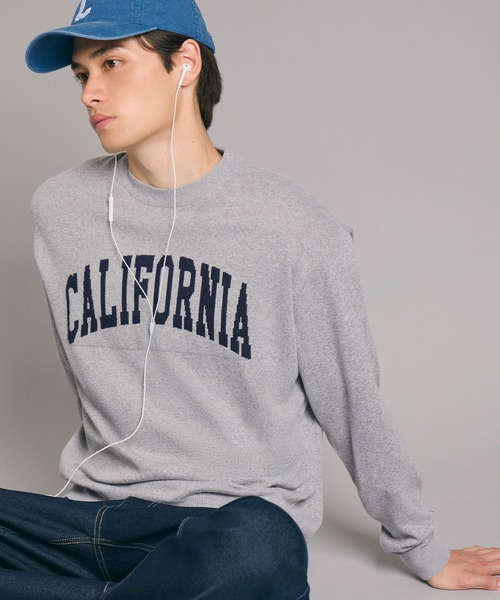 coca（coca）（コカ）の「クルーネックロゴニットトップス（ニット/セーター・メンズ・ブラック/ライトグレー・L/M/XL）」の13枚目の写真