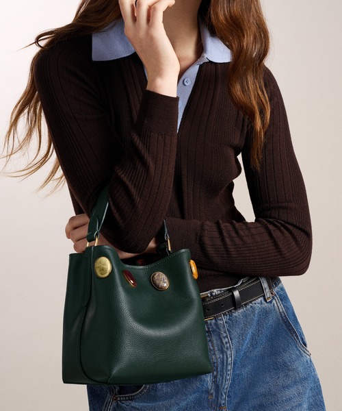 FOSSIL(フォッシル)の「フォッシル 斜めがけバッグ レディース レザー グリーン ZB11240307(ショルダーバッグ・レディース・グリーン・FREE)」の2枚目の写真