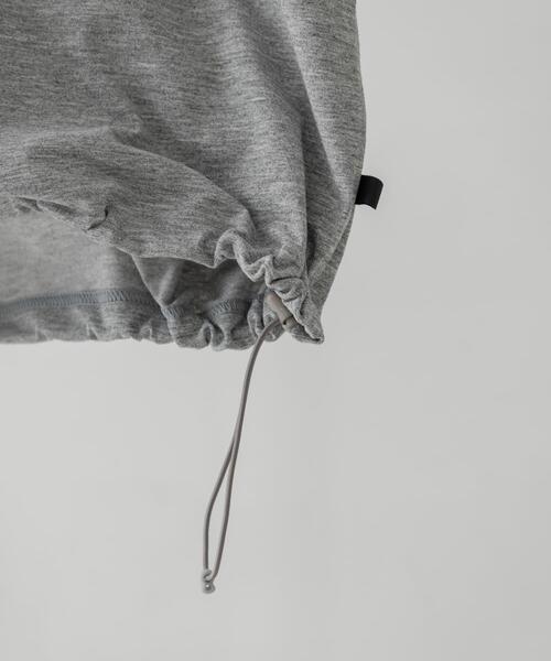 DAIWA PIER39(ダイワピア39)の「DAIWA PIER39 TECH DRAWSTRING TEE S/S(Tシャツ/カットソー・メンズ・ホワイト/ブラック/ネイビー/グレー・SMALL/MEDIUM/LARGE/X-LARGE)」の9枚目の写真