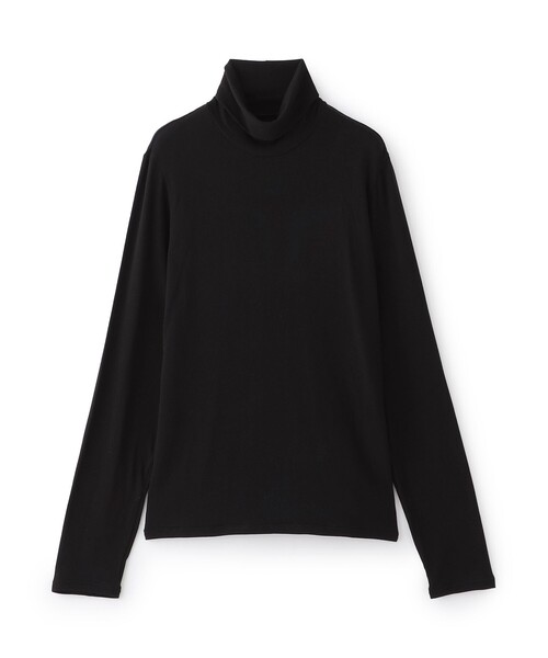 EPOCA(エポカ)の「【EPOCA STORIA】タートルネックカットソー《WEB&EPOCA THE SHOP店舗限定》(Tシャツ/カットソー・レディース・ブラック/ホワイト・40)」の2枚目の写真