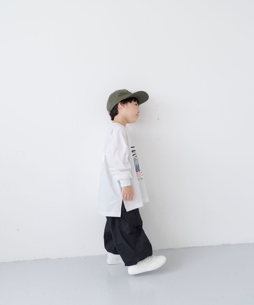 LOWRYS FARM(ローリーズファーム)の「ミリタリーパンツ 1056116(カーゴパンツ・キッズ・カーキ/ブラック・110cm/150cm/140cm/130cm/120cm)」の21枚目の写真