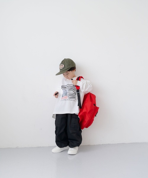 LOWRYS FARM(ローリーズファーム)の「ミリタリーパンツ 1056116(カーゴパンツ・キッズ・カーキ/ブラック・110cm/150cm/140cm/130cm/120cm)」の22枚目の写真