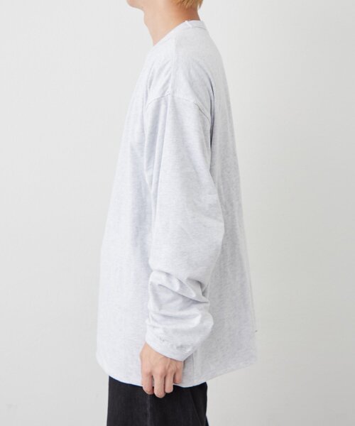 CIAOPANIC TYPY(チャオパニックティピー)の「ダブルフェイスリバーシブルロンTEE(Tシャツ/カットソー・メンズ・ネイビー/カーキ/ブラウン・LARGE/MEDIUM)」の4枚目の写真