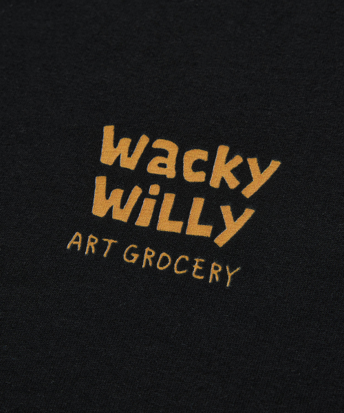Wacky WiLLy（ワッキーウィリー）の「[グロサリー] アッセンブルアート 半袖Tシャツ ブラック（Tシャツ/カットソー・レディース・その他・SMALL/MEDIUM/LARGE）」の4枚目の写真