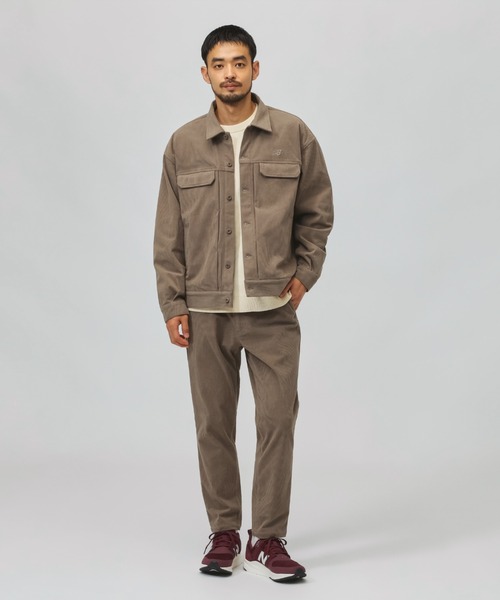 NEW BALANCE(ニューバランス)の「【別注】ニューバランス New Balance コーデュロイユーティリティージャケット 限定コラボ(ブルゾン・メンズ・ベージュ/ブラック・S/M/L/LL)」の10枚目の写真