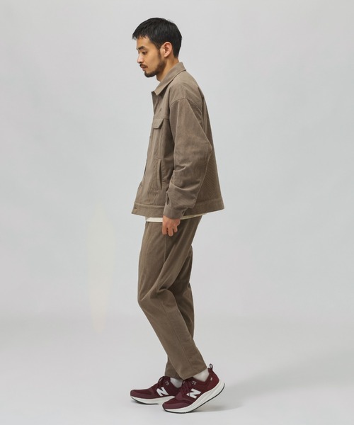 NEW BALANCE(ニューバランス)の「【別注】ニューバランス New Balance コーデュロイユーティリティージャケット 限定コラボ(ブルゾン・メンズ・ベージュ/ブラック・S/M/L/LL)」の11枚目の写真